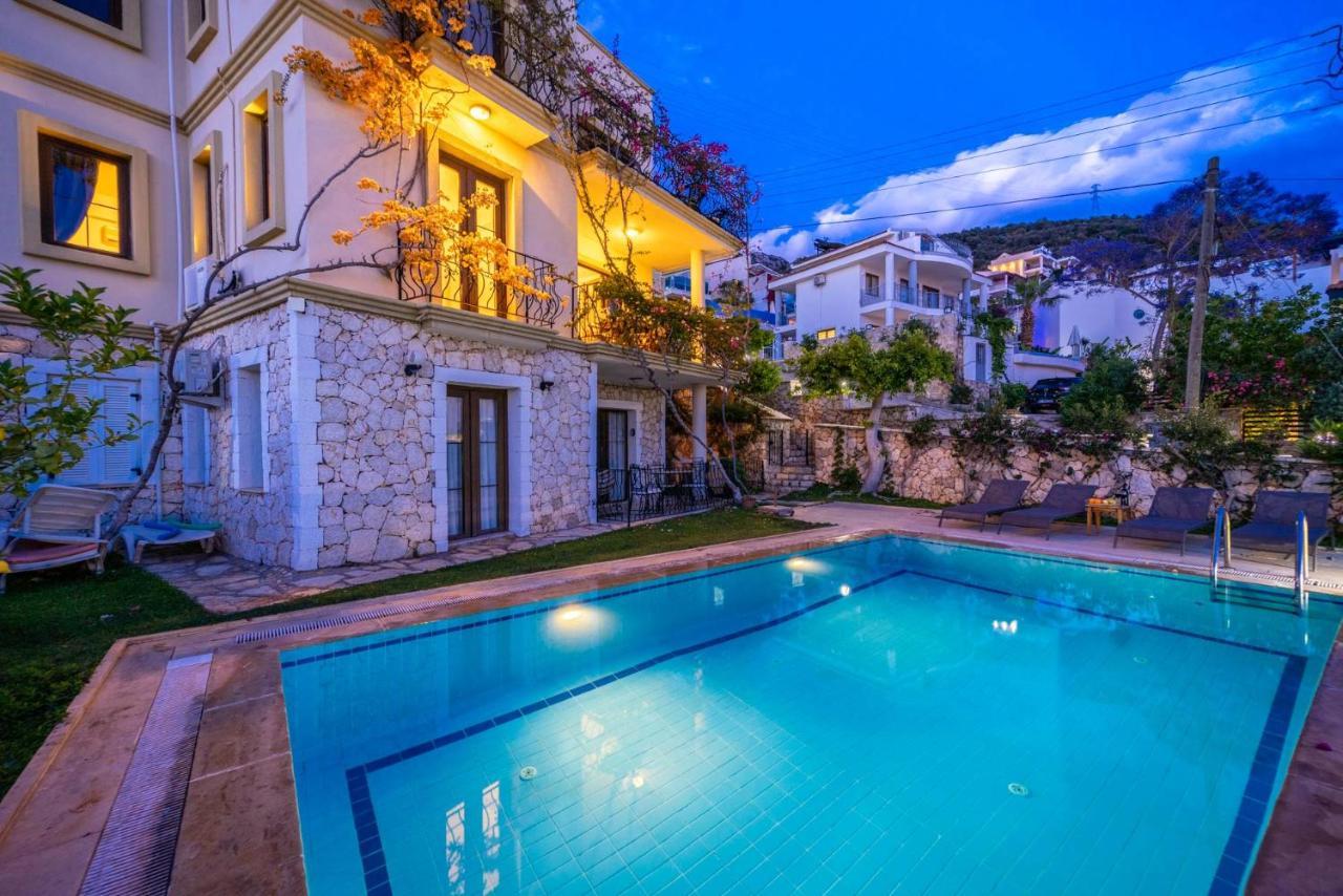 Azure Apartment With Sea View In Kalkan Eksteriør bilde